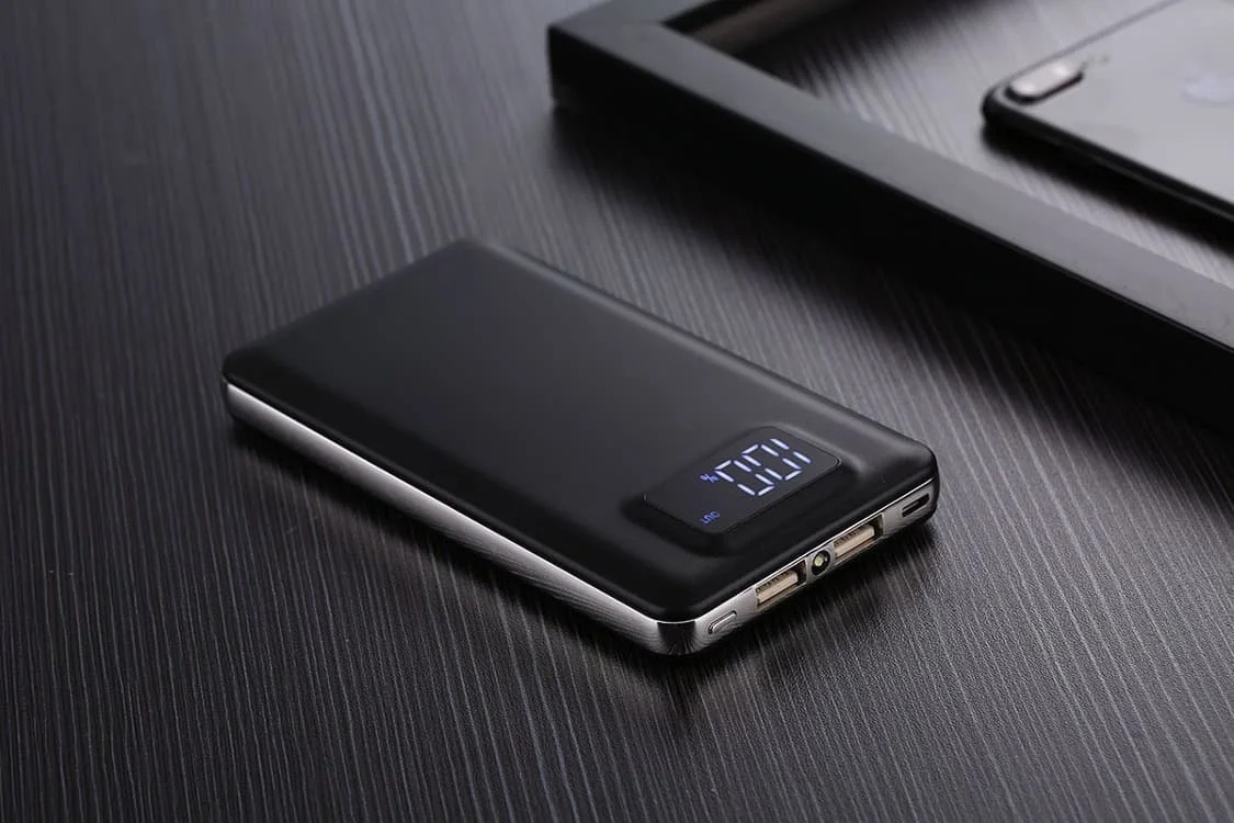 The LCD display power bank customization factory